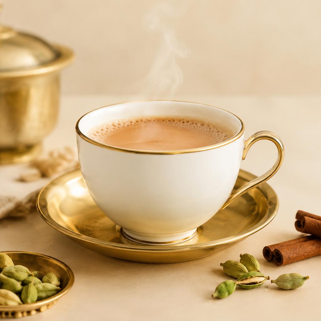 Illustrative cup of chai